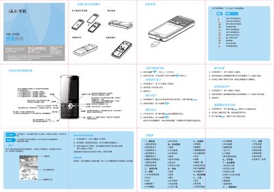 Haier HG-V730 Quick Start Guide - cover page