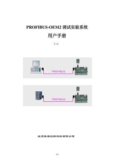 Beijing Dongtu Xunxin Technology PROFIBUS-OEM2 User Manual - cover page
