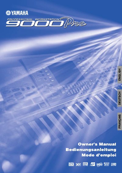 Yamaha 9000 PRO Owner's Manual