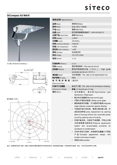 Siteco SiCompact A2 MAXI Guide - cover page