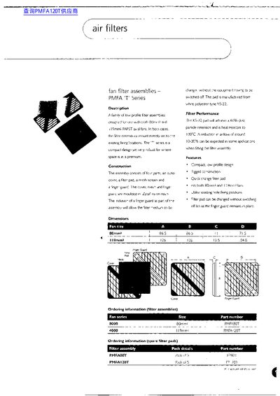 PMFA Air Filters Handbook - cover page
