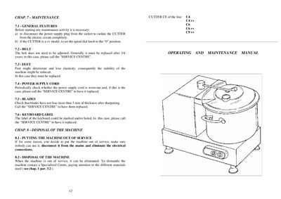 C4(VV)/C6(VV)/C9VV Manual - cover page