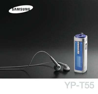 Samsung YP-T55 Media Player User Manual - cover page