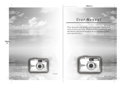 Digital Camera User Guide - cover page