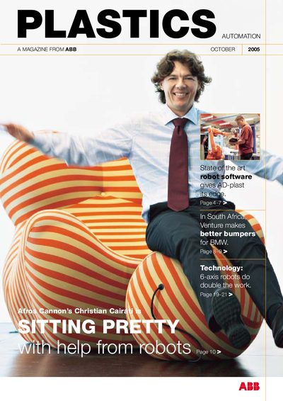 ABB Plastics Automation Magazine Manual - cover page