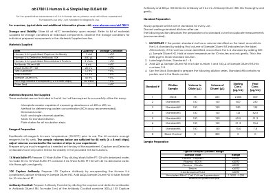 abcam ab178013 Human IL-6 SimpleStep ELISA Kit User Manual