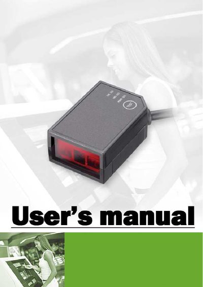 Miniature CCD Scan Module User Manual - cover page