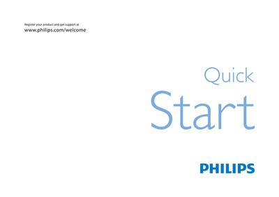 PHILIPS 32PFL3605/67 /98 42PFL3605/67 /98 47PFL3605/67 /98 user guide - cover page