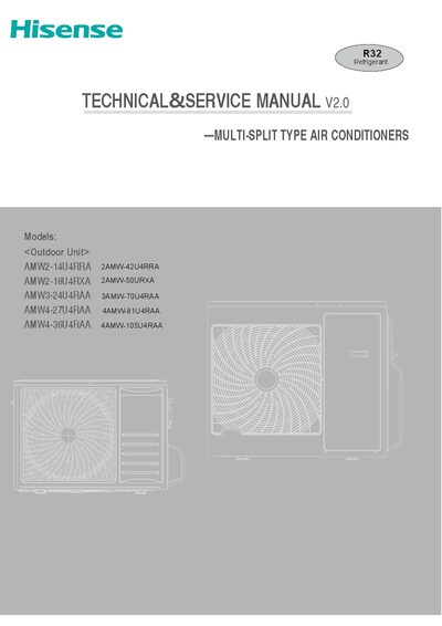 Mitsubishi Heavy Industries Air Conditioner Installation, Use and Maintenance Manual